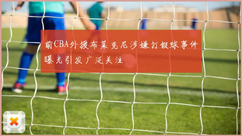 前CBA外援布莱克尼涉嫌打假球事件曝光引发广泛关注